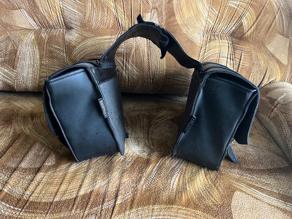 Geanta piele moto spate