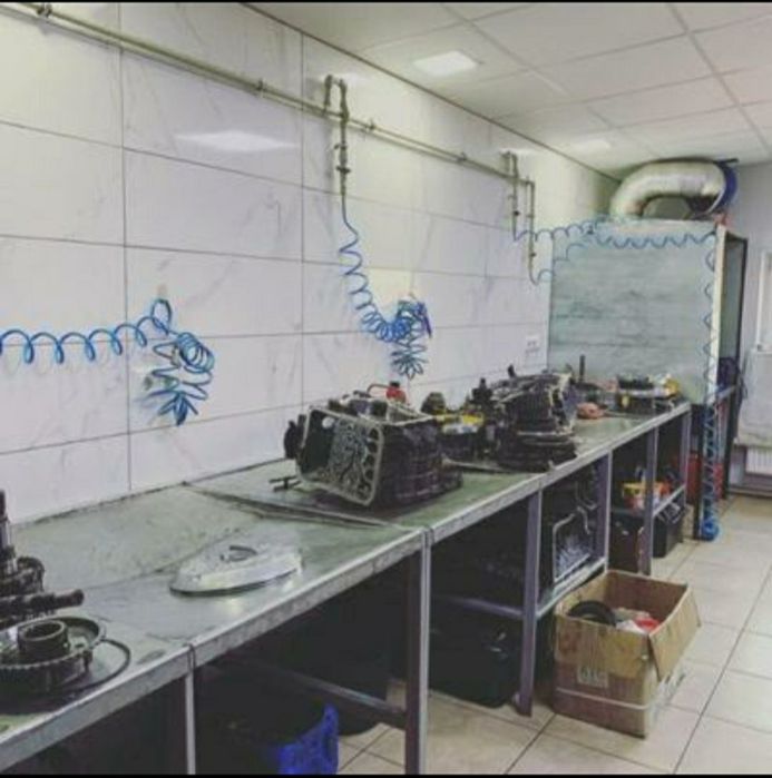 ремонт коробки  автомат и вариатора.