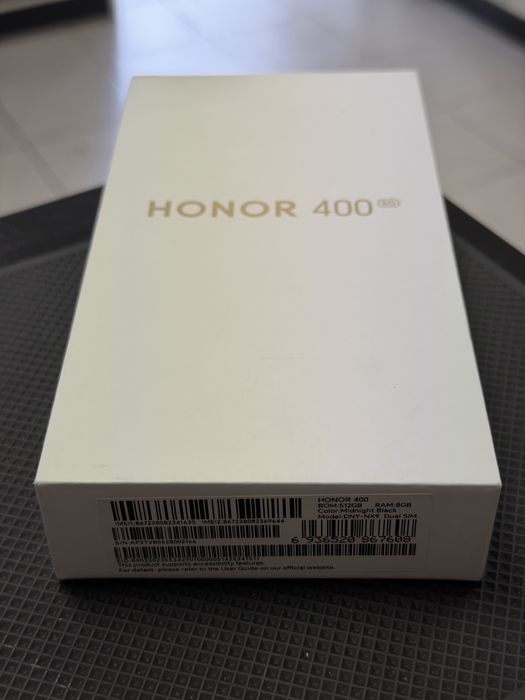 Honor 400 5G Midnight Black 512GB 8GB RAM Dual Sim ЧистоНов 2г Гаранция