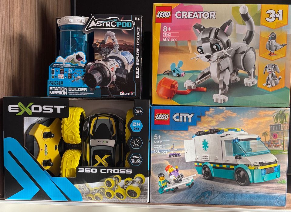 Lego creator, Lego city и Astro pod