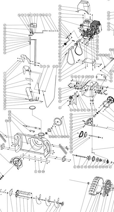 Снегоуборщик запчасти