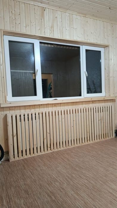 Обшивка вагонкой помещения бани , услуги плотника