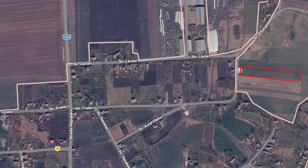 Teren intravilan 2.900 mp, sat liniștit la 30 km de Cluj-Napoca