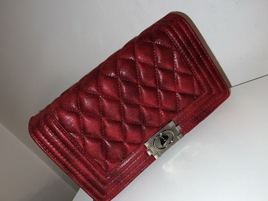 Елегантна Дамска чанта цена бордо