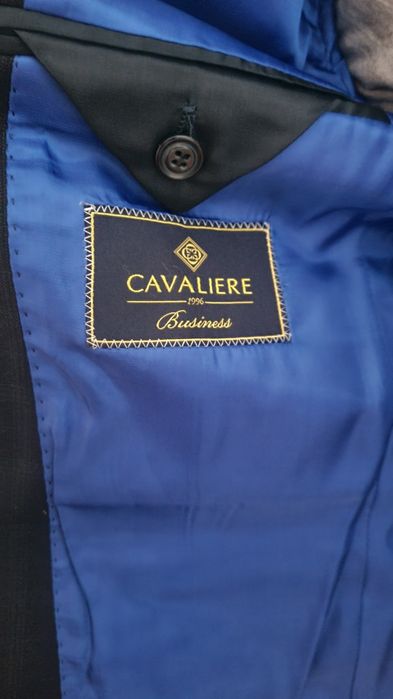 Sacou de ocazie, bleumarin,  Cavaliere