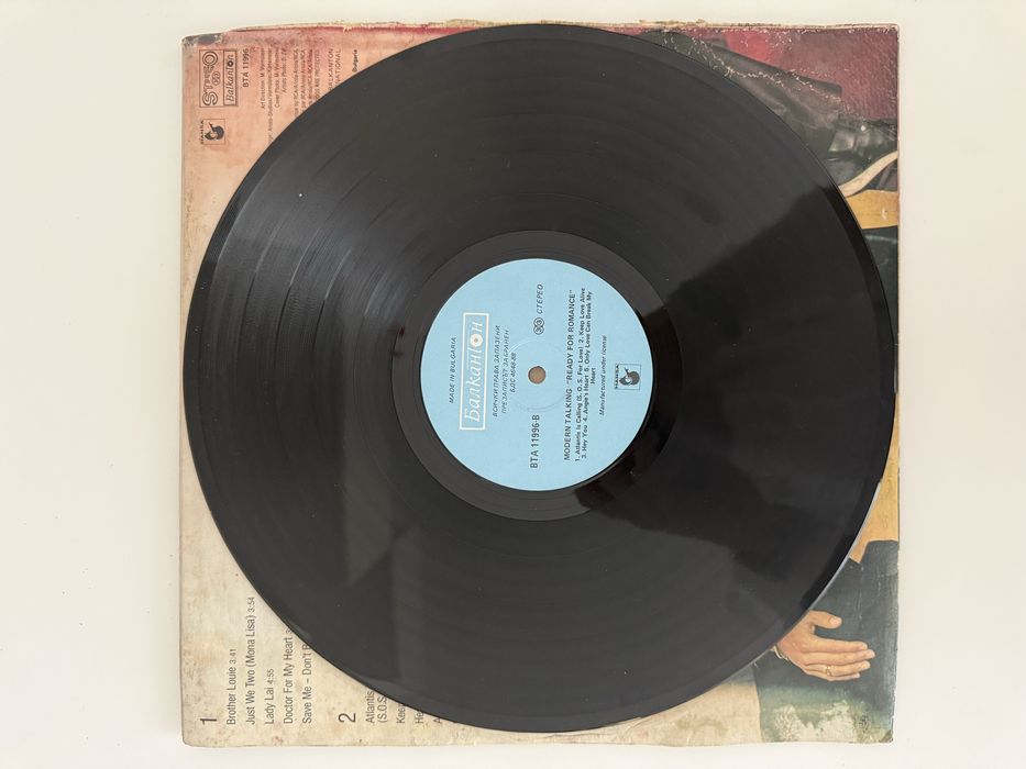 Disc Vinil-Modern Talking, Ready For Romance, The 3rd Album