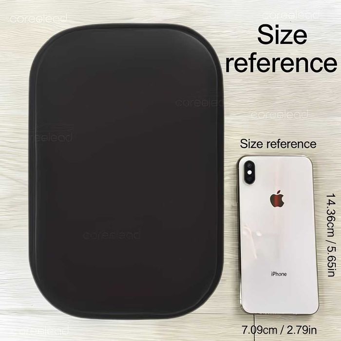 Protectie cotiera, husa burete memory, neagra, NOU NOUA