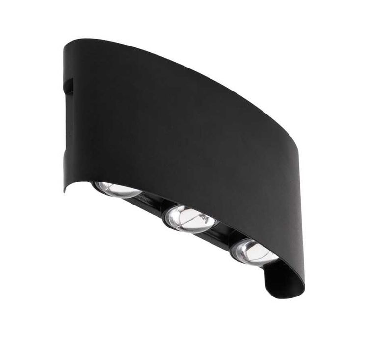 Aplica perete exterior curbata 6 X 6W