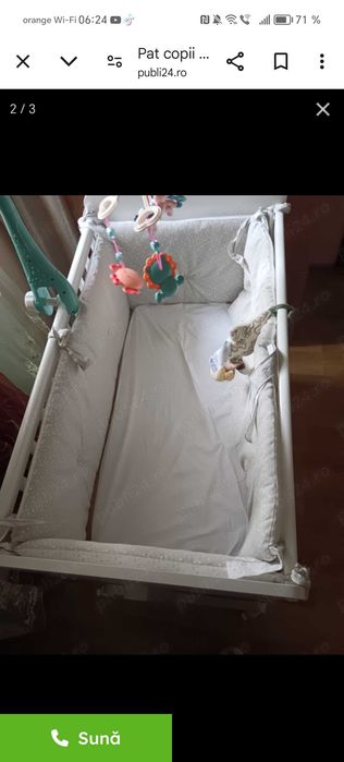 Pat copil nou nout