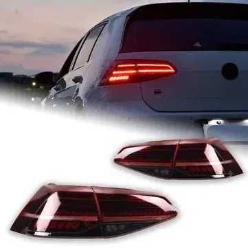 LED фарове VW Golf 7 GTI/GTD червена линия динамични Facelift 2013-17г