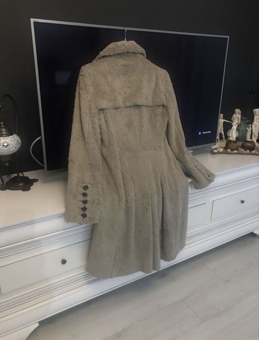 Palton cu efect de blana Caludia Strater