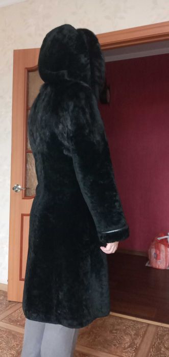 Шуба мутон натуральный