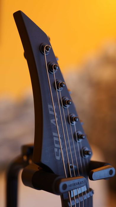 Solar V1.7FBB - Flame Black Burst Matte - като нова