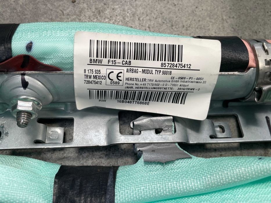 Airbag cortina dreapta Bmw X5 F15 cod 7284754