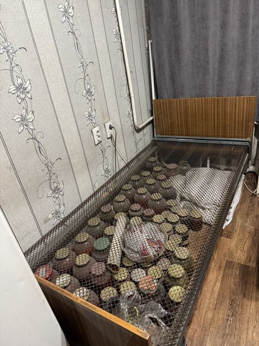 Кровать с панцерной сеткой