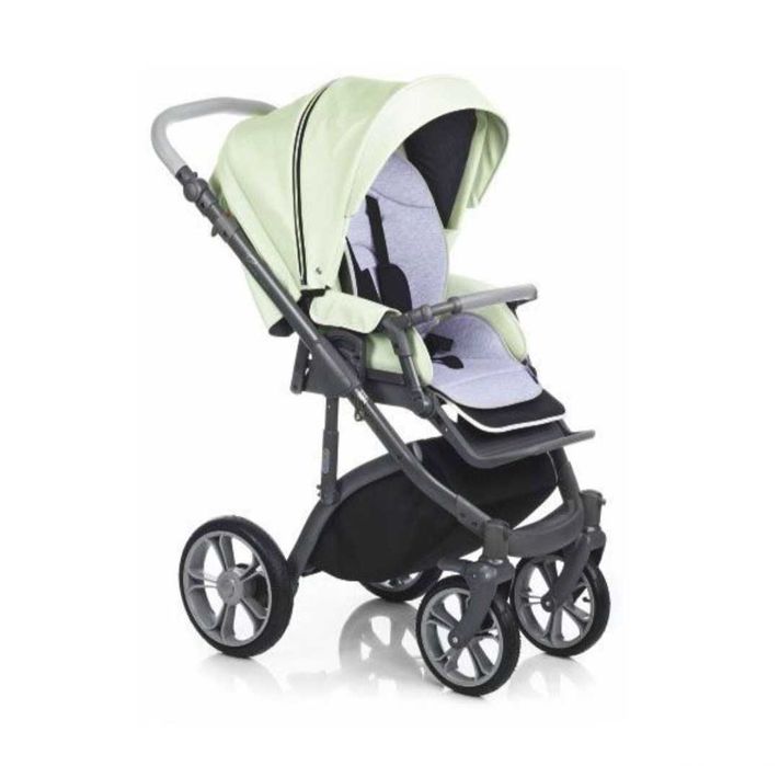 Комбинирана количка 2в1 BASS SOFT PASTEL MINT - ROAN