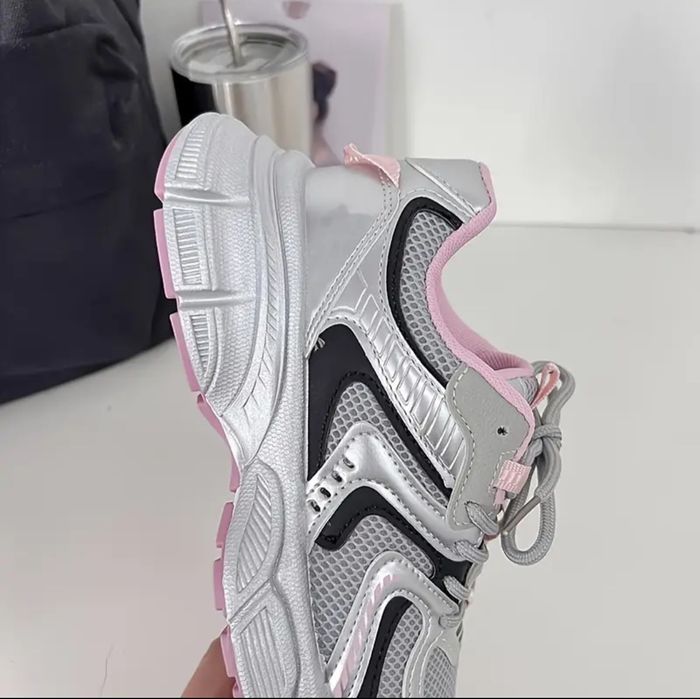 Adidași dama gri cu roz