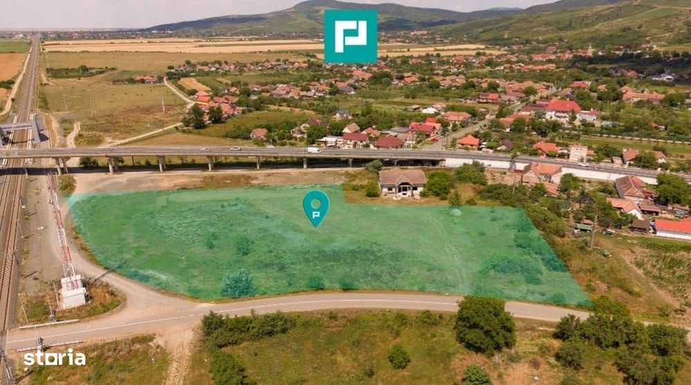 Teren intravilan 10.000 mp. în Pauliș
