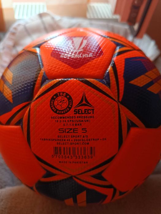 Minge fotbal originală de fotbal Select portocalie preț buc 500