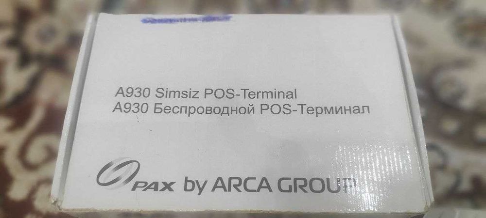 Kassa apparat pax a930 кассовый аппарат uzcard chek terminal skaner