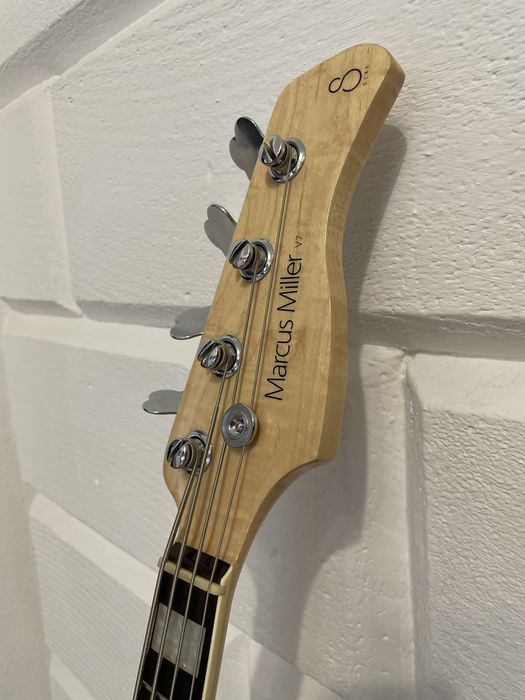 Chitara Bass Marcus Miller V7 1st Gen Alb + Husa
