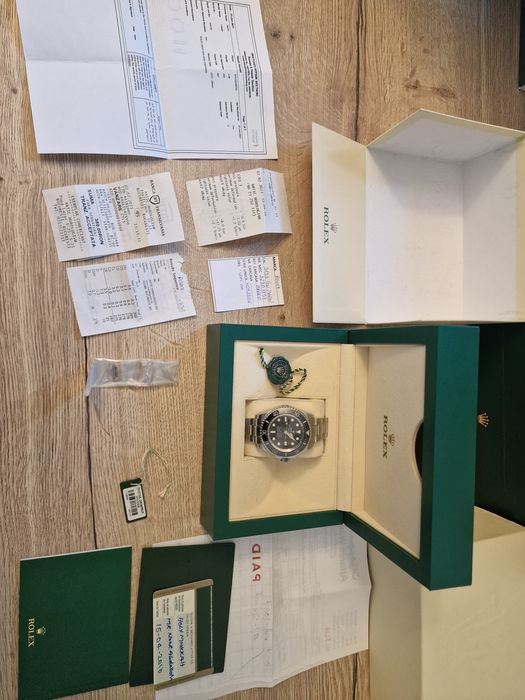 Rolex Sea-Dweller Deepsea 116660, 44mm, Card, Factura