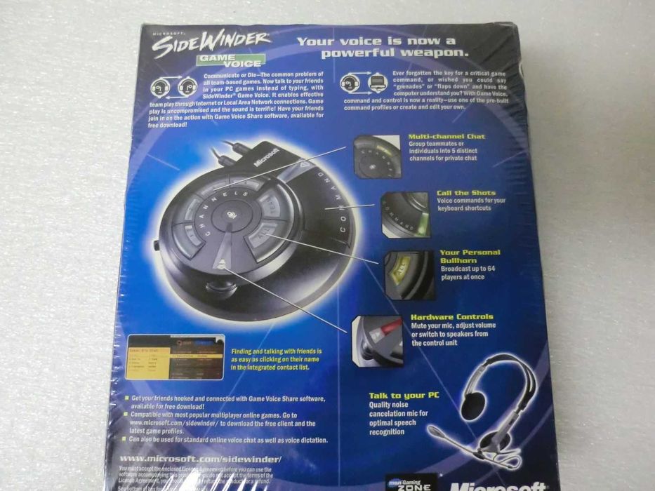 Microsoft Sidewinder Game Voice