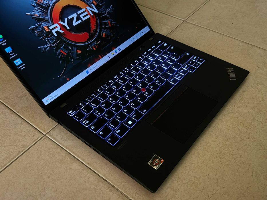 14' TOUCH Full HD+ Ryzen 5 PRO 6650u Lenovo ThinkPad T14 Gen 3 16GB LPDDR5/512GB NVMe/Radeon/Бат 10ч