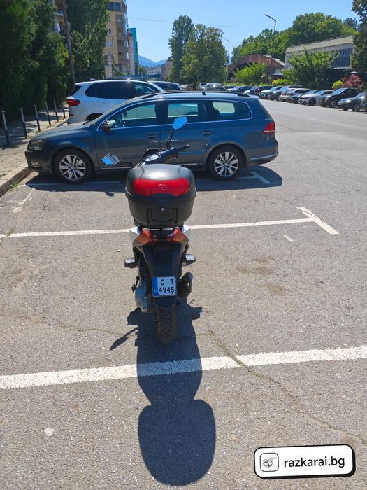 Скутер Aprilia Sport City One с Malossi части