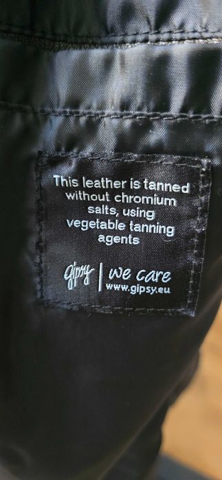 Дамско кожено яке Gipsy – Размер 38 (Slim Fit)