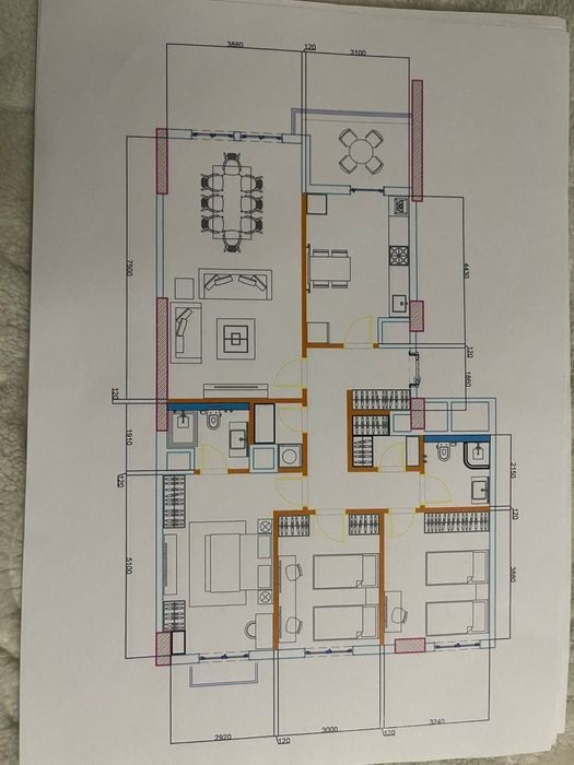 Квартира ЖК Gardens 4/3/9 125 кв.м