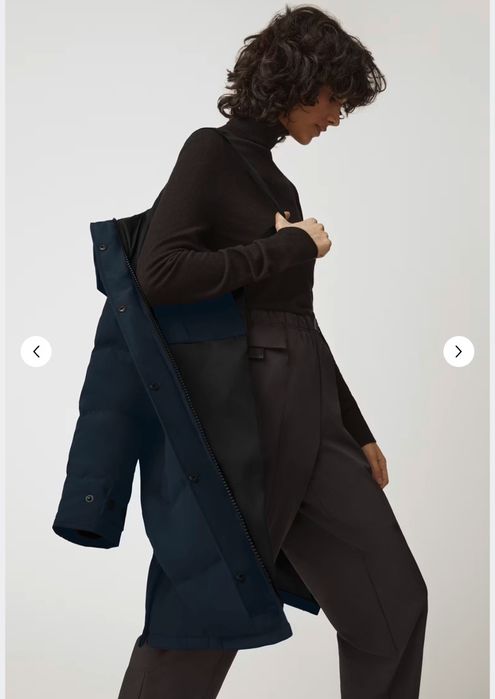 Страхотно дамско зимно яке парка CANADA GOOSE размер S / XS