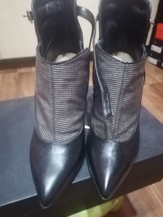 Botine dama piele