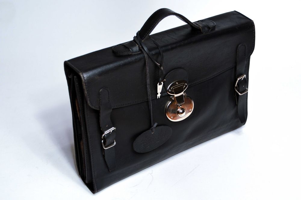 Geanta servieta piele Titanic