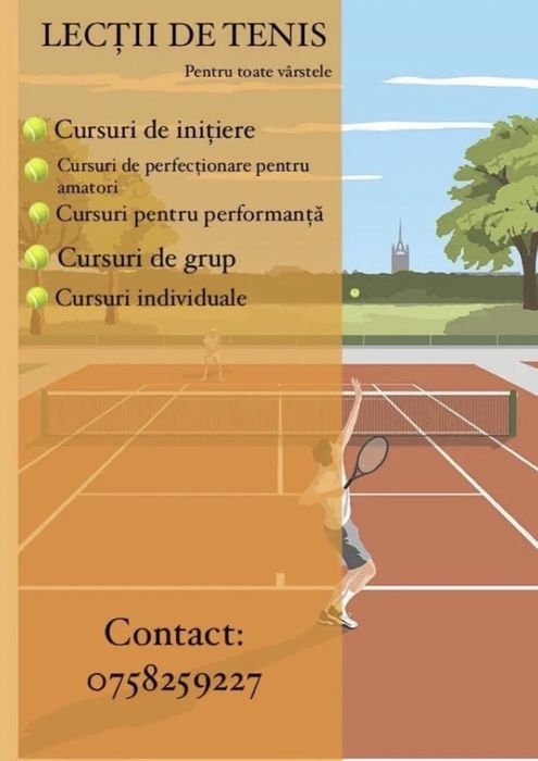 Antrenamente tenis Bucuresti