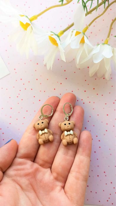 Cercei dragalasi cu Teddy Bear