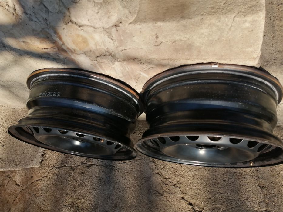 Продавам метални джанти 15 цола 5/112