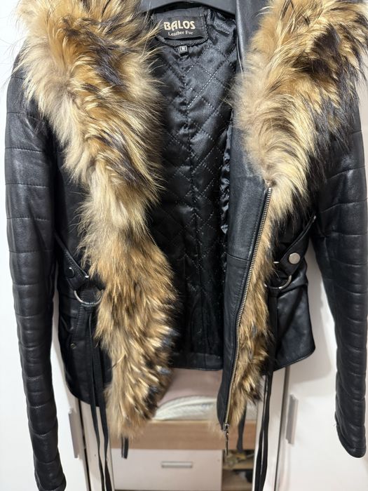 Кожено яке естествена кожа