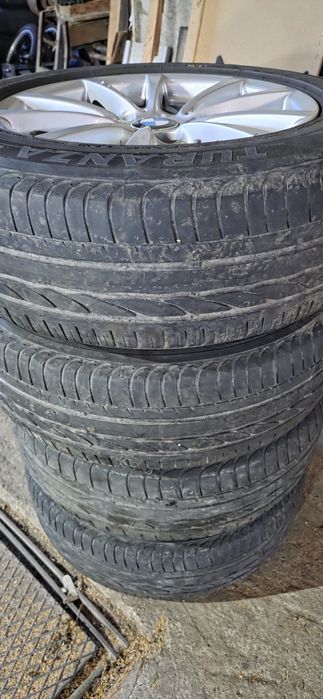 BMW ДЖАНТИ СЪС ЛЕТНИ ГУМИ 205/60/16 7J ET315x120 ЦО70 ДОТ 2619