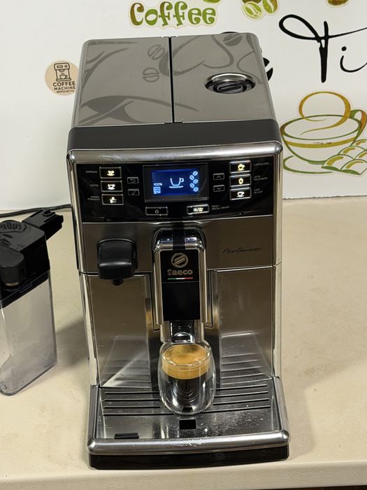 Кафемашина кафе автомат Saeco PicoBarista с гаранция