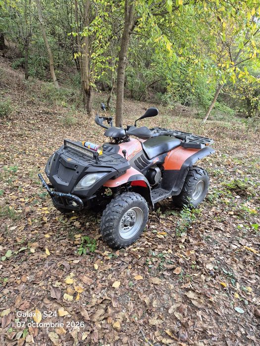 Atv Linhai 300,  Înmatriculat