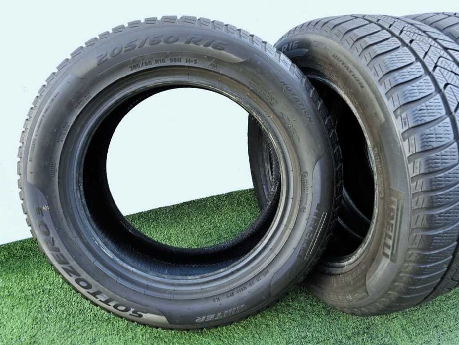 4бр. 205/60/16 PIRELLI Winter Sotozero 3- зимни