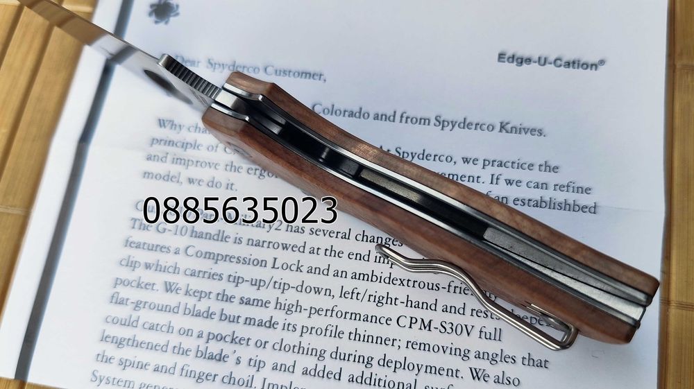 Spyderco Chaparral C152WDP