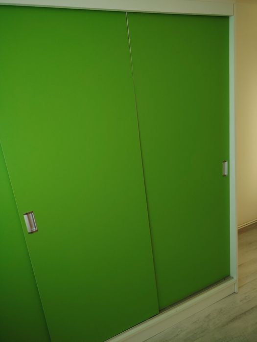 Dressing, șifonier verde cu alb