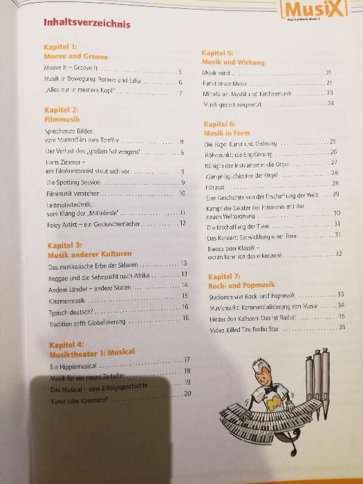 Учебник по музика на немски език/MUSIX - Das Kursbuch Mus