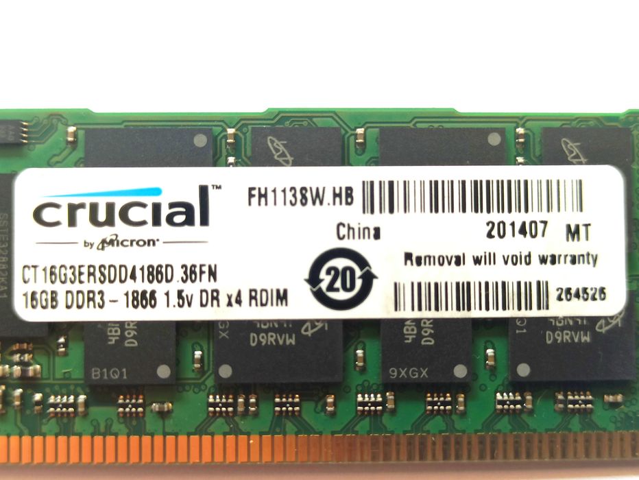 Продавам памети за сървър 16 гигабайта 24 броя