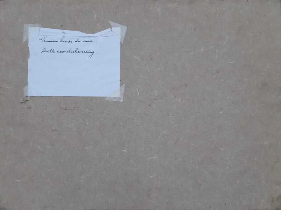 Henri Tistaert (Belgian) Ulei pe carton, Semnat, Dimensiuni 30 x 40 cm