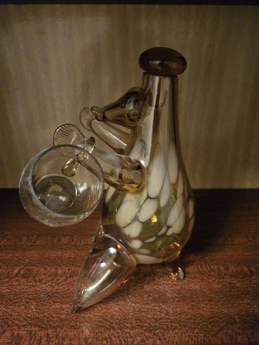 Штофы медведь и слон СССР