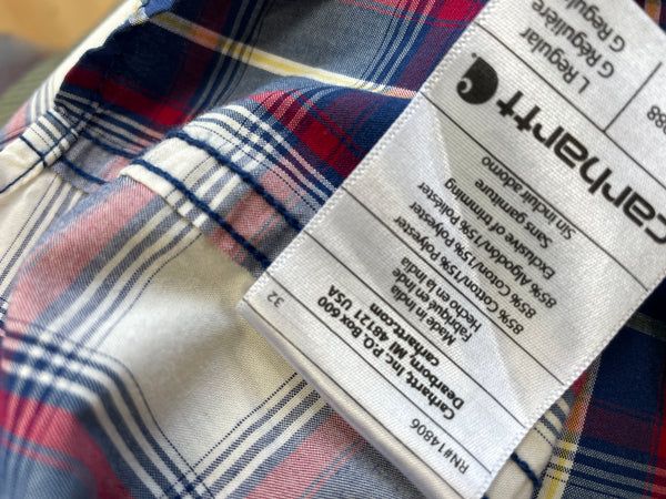 Мъжка карирана риза CARHARTT | L