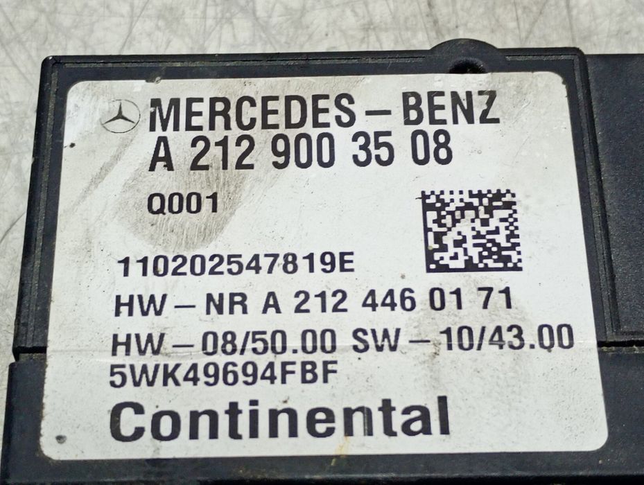 Modul injectie A2129003508 Mercedes Benz GLK-Class X204 (2008 - 2012)